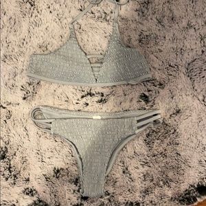Gray bikini set